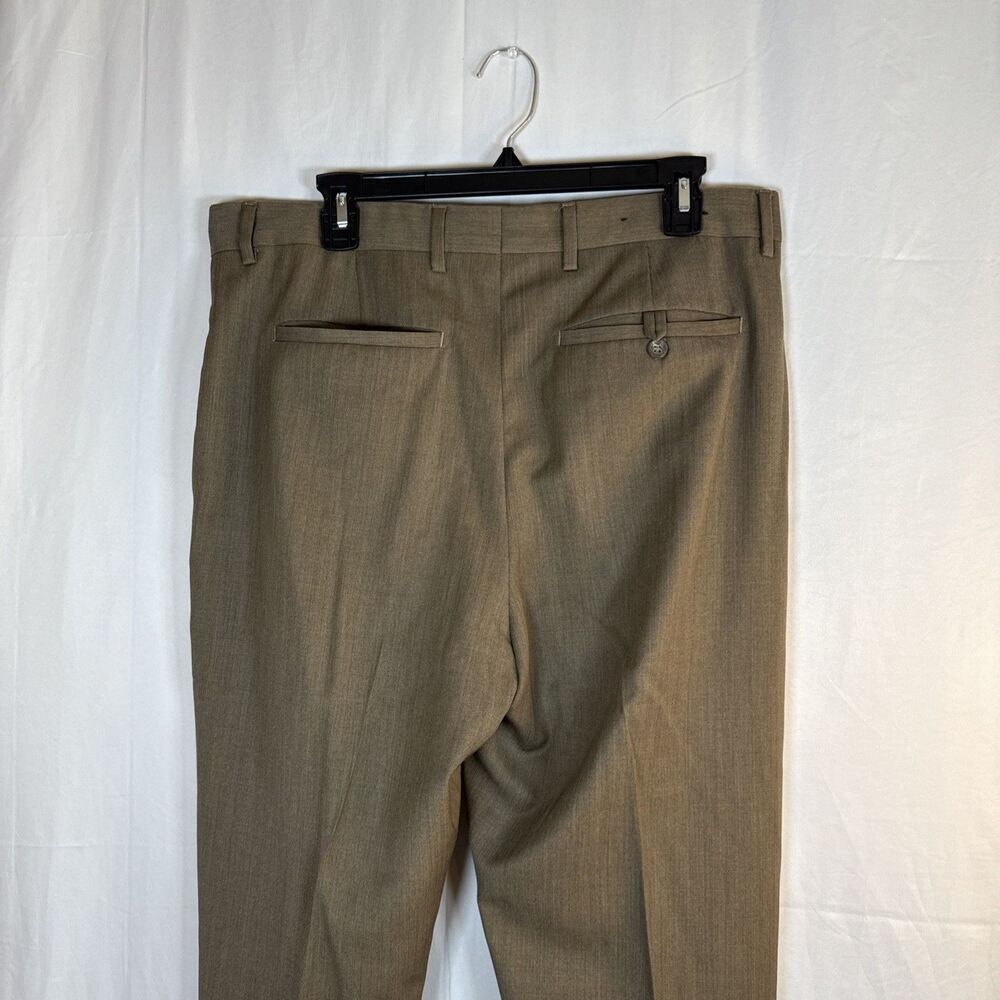 Men’s  Banana Republic Brown Dress Pants 35x34 Preowned - Picture 10 of 15